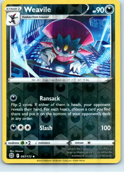 Weavile 087/172
