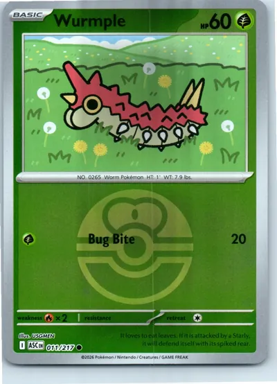 Wurmple (Love Ball) 011/217