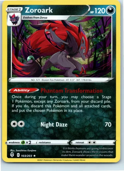 Zoroark 103/203