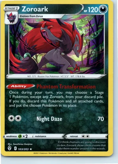 Zoroark 103/203